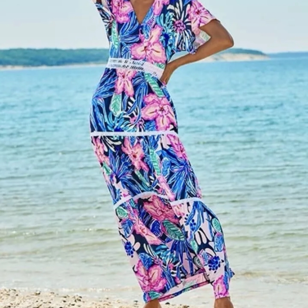 Lilly Pulitzer maribella Maxi dress